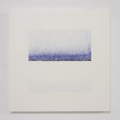 horizon C square (1:1) / drawing for brush, ink and paper-single dip-